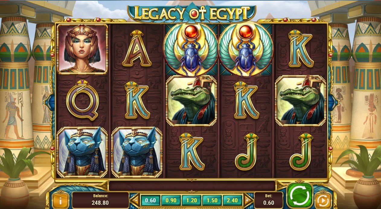 Slot Legacy of Egypt: Mengenal Tema Dan Grafis Juga Cara Bermain